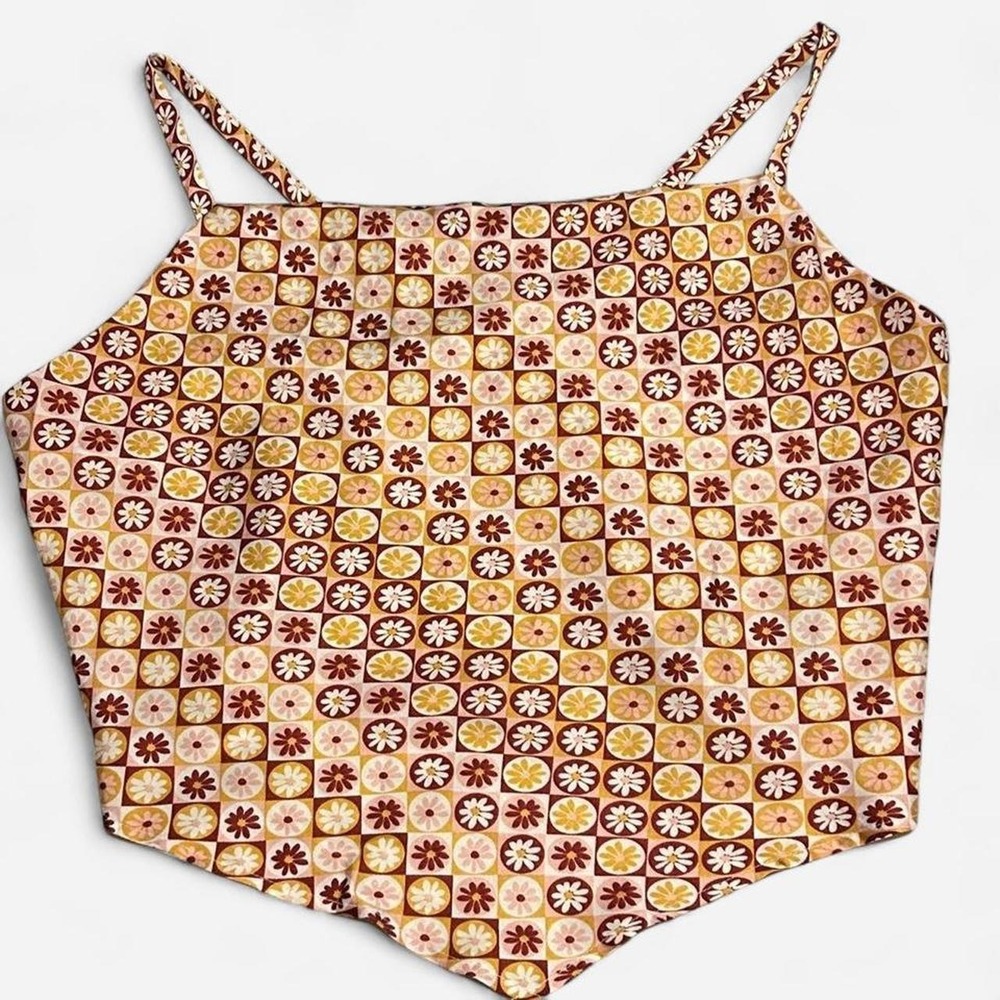 Floral Hippie Festival Crop Top